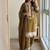 Mehandi Green Color Embroidery And Thread Work  Satin Salwar Suit