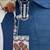 Neavy Blue Color Embroidery And Thread Work  Satin Salwar Suit