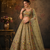 Light green color Thread Embroidery Dori Zari and Sequins work Diamond silk blend Lehenga Choli set