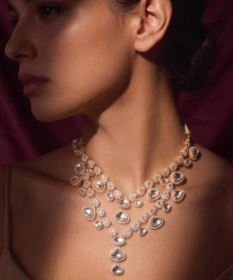 White kundan necklace for women – timeless festival jewellery 1