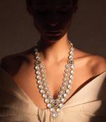 Gold kundan necklace for women – grand festive jewellery