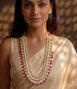 Rani kundan pearl necklace for women – regal festive necklace