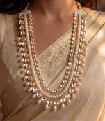 Gold kundan pearl necklace for women – grand celebration accessory