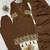 brown color  embroidery work rayon salwar suit