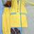 Yellow Color Embroidery Work Sillk Blend Salwar Suit 