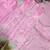 pink color embroidery work silk blend  salwar suit