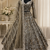 Beige color Shimmering silver-gold sequins Dori embroidery Fine cut-dana work net Lehenga Choli set