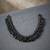 Designer black color oxidised choker necklace