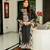 Black Color  Embroidery Work Rayon Kaftan Salwar Suit