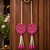traditional beautiful shubh labh hanging wall hanging for decor wall hanging for home decor hanging (pack of 2) 
