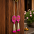traditional beautiful shubh labh hanging wall hanging for decor wall hanging for home decor hanging (pack of 2) 