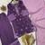 lavender color embroidery and mirror work rayon salwar suit