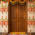 handmade parrot ring door hanging decorative pom pom bell latkan for home decoration (pack of 2)