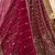 rani pink color Crystal and Motif Handwork Sequence work Net Lehenga Choli set