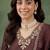 BROWN EMBRODEIRY WORK WITH COTTON BLEND KURTI PANT DUPATTA SET