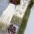 Olive And White Color Embroidery Work Georgette  Salwar Suit