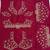 rani pink color Embroidered Detailed Thread Sequins and Diamond work Satin Lehenga Choli set