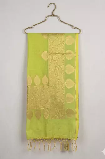 Lime green dupatta