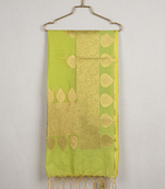 Lime green dupatta