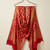 Self jari weaving orange dupatta