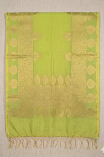 Lime green dupatta