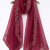 Maroon embroidered dupatta