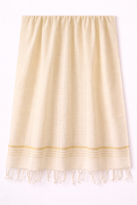 Beige chanderi dupatta 1
