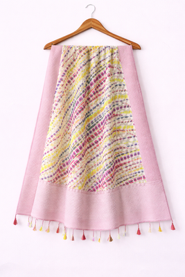 Pink banarasi dupatta 1