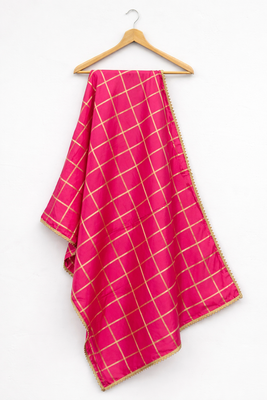 Checks dupatta 1