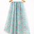 Blue organza dupatta