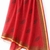 Orange hand block printed dupatta