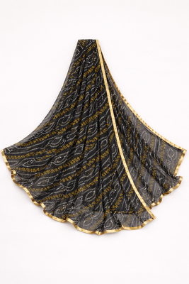 Georgette bandhani dupatta 2