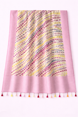 Pink banarasi dupatta 3