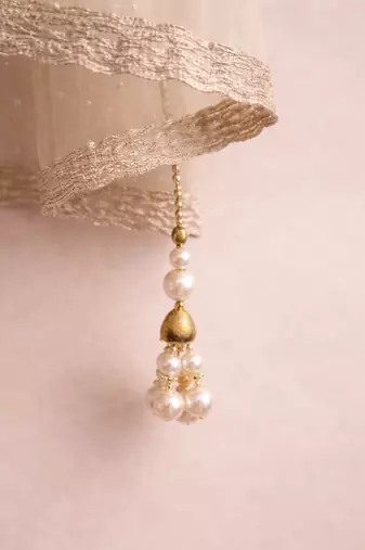 Pear net dupatta
