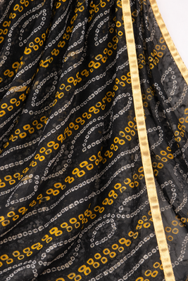 Georgette bandhani dupatta 3