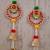 traditional shubh labh wall hanging for main door decor perfect for home decor (pack of 2)