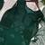 dark green color embroidery and sequince work georgette salwar suit