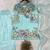 sky blue color sequnce and embroidery work silk blend salwar suit