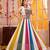 White Rayon Navratri Lehenga Choli Set