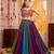 Multicolor Georgette Navratri Lehenga Choli Set