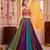 Multicolor Georgette Navratri Lehenga Choli Set