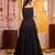 Black Georgette Navratri Lehenga Choli Set