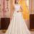 White Georgette Navratri Special Premium Designer Lehenga Choli Set