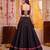 Black Cotton Navratri Lehenga Choli Set