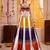 Multicolor Soft Rayon Navratri Lehenga Choli Set