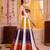 Multicolor Soft Rayon Navratri Lehenga Choli Set