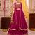 Pink Georgette Navratri Lehenga Choli With Koti Set
