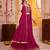 Pink Georgette Navratri Lehenga Choli With Koti Set