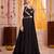 Black Georgette Navratri Special Premium Designer Lehenga Choli With Koti Set