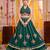 Green Lightweight Navratri Lehenga Choli Set